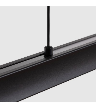 Suspension Linéaire LED 42W Aluminium CCT Éclairage Double Face Funky Chic - 126835 - vue 9