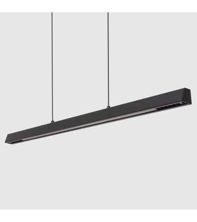 Suspension Linéaire LED 42W Aluminium CCT Éclairage Double Face Funky Chaka - 126848 - vue 3