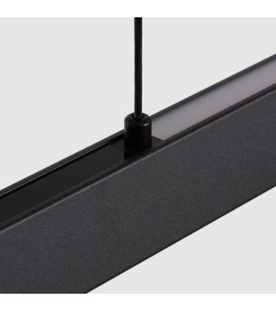 Suspension Linéaire LED 42W Aluminium CCT Éclairage Double Face Funky Chaka - 126848 - vue 9