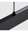 Suspension Linéaire LED 42W Aluminium CCT Éclairage Double Face Funky Chaka - 126848 - vue 9
