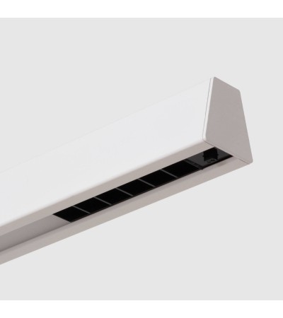 Suspension Linéaire LED 42W Aluminium CCT Éclairage Double Face Funky Chaka - 126848 - vue 11