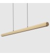Suspension Linéaire LED 42W Aluminium CCT Éclairage Double Face Funky Kool - 126883 - vue 1