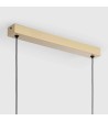 Suspension Linéaire LED 42W Aluminium CCT Éclairage Double Face Funky Kool - 126883 - vue 5
