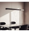 Suspension Linéaire LED 42W Aluminium CCT Éclairage Double Face Funky Sly - 126888 - vue 1