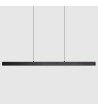 Suspension Linéaire LED 42W Aluminium CCT Éclairage Double Face Funky Sly - 126888 - vue 4