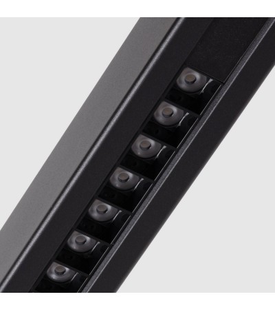Suspension Linéaire LED 42W Aluminium CCT Éclairage Double Face Funky Sly - 126888 - vue 6