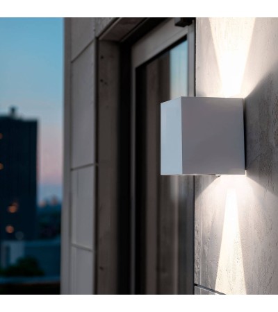 Applique Murale Extérieure LED 6W Aluminium Éclairage Double Face Eros - 127025 - vue 11