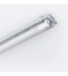 Réglette Étanche 150cm IP65 avec Tube LED Cristal 22W 140lm/W - 127161 - vue 4