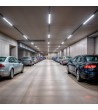 Réglette Étanche 60cm IP65 con Tubo LED Cristal 9W 140lm/W - 127166 - vue 2