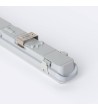 Réglette Étanche 120cm IP65 avec Tube LED Cristal 18W 140lm/W - 127171 - vue 9
