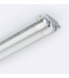 Réglette Étanche 150 cm IP65 avec deux Tubes LED Cristal 22W 140lm/W - 127195 - vue 1