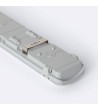 Réglette Étanche 150 cm IP65 avec deux Tubes LED Cristal 22W 140lm/W - 127195 - vue 9