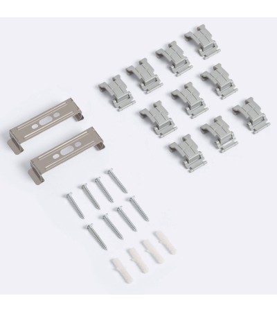 Réglette Étanche 150 cm IP65 avec deux Tubes LED Cristal 22W 140lm/W - 127195 - vue 10