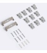 Réglette Étanche 150 cm IP65 avec deux Tubes LED Cristal 22W 140lm/W - 127195 - vue 10