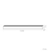 Barre Linéaire LED Suspendue 120cm 40W Swarm - 127676 - vue 3