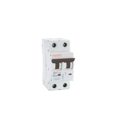 Disjoncteur 1P+N 6A 4kA Courbe C Résidentiel MAXGE Alpha+ - 127686 - vue 4