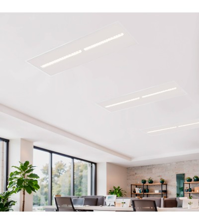 Panneau LED 120x30 cm 30W 4200lm CCT Sélectionnable Stripe LIFUD - 128186 - vue 2