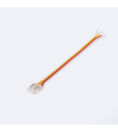 Connecteur avec Câble pour Ruban LED CCT 24V DC COB IP20 Largeur 10mm