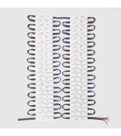 Module LED SAMSUNG Pro RGB 50 pièces 36W IP68 12V DC pour Enseignes Publicitaires - 128442 - vue 1