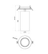 Spot LED Encastré 30W Aluminium Misoh - 128464 - vue 10