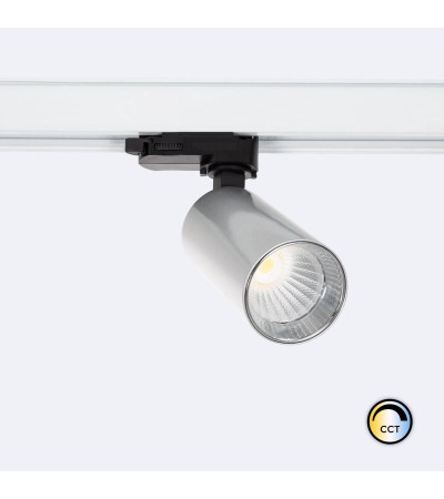 Spot LED sur Rail Triphasé 9W CCT Sélectionnable Misoh