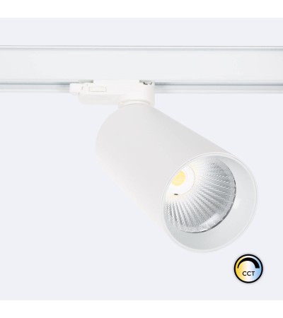 Spot LED sur Rail Triphasé 30W CCT Sélectionnable Misoh