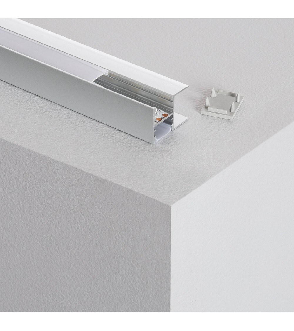 Profilé Aluminium Étagère pour Rubans LED jusqu'à 12 mm - 128637 - vue 1
