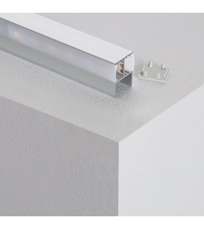 Profilé Aluminium Étagère pour Rubans LED jusqu'à 12 mm - 128637 - vue 6