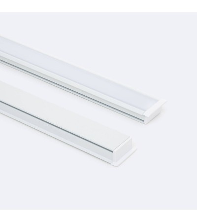 Profilé Aluminium Sol pour Rubans LED jusqu'à 12 mm - 128642 - vue 2