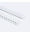 Profilé Aluminium Sol pour Rubans LED jusqu'à 12 mm - 128642 - vue 2