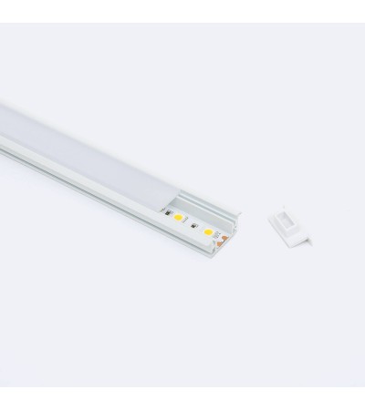 Profilé Aluminium Sol pour Rubans LED jusqu'à 12 mm - 128642 - vue 5