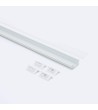 Profilé Aluminium Sol pour Rubans LED jusqu'à 12 mm - 128642 - vue 6