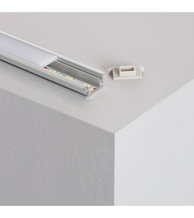 Profilé Aluminium Sol pour Rubans LED jusqu'à 12 mm - 128642 - vue 10