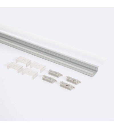 Profilé Aluminium Encastré pour Rubans LED jusqu'à 18 mm - 128674 - vue 5