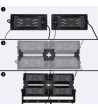 Projecteur LED 800W Stadium 160 lm/W IP66 LIFUD Dimmable 0-10V Horizontal - 128700 - vue 7