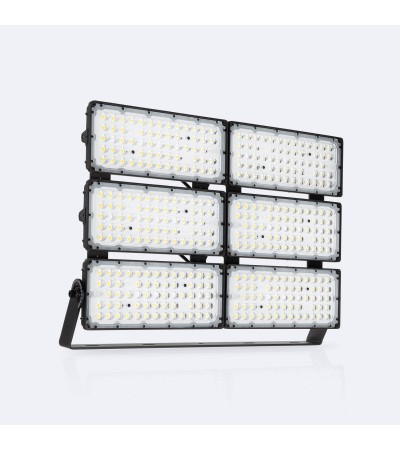 Projecteur LED 1200W Stadium 160 lm/W IP66 LIFUD Dimmable 0-10V Horizontal - 128715 - vue 3