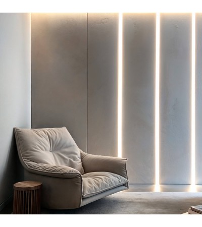 Profilé Aluminium Intégration Plâtre/Placo pour Rubans LED jusqu'à 20 mm - 128913 - vue 10