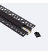 Profilé Aluminium Intégration Plâtre/Placo pour Rubans LED jusqu'à 15 mm - 128918 - vue 3