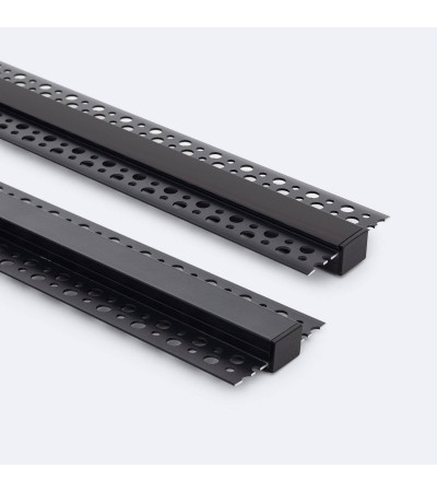 Profilé Aluminium Intégration Plâtre/Placo pour Rubans LED jusqu'à 15 mm - 128918 - vue 4
