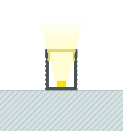 Profilé Aluminium En Saillie Mini pour Rubans LED jusqu'à 6 mm - 128934 - vue 10
