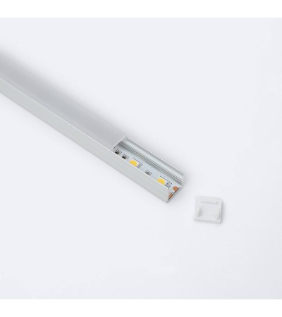 Profilé Aluminium En Saillie 12x12 pour Rubans LED jusqu'à 8 mm - 128954 - vue 11