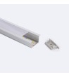 Profilé Aluminium Encastré pour Rubans LED jusqu'à 25 mm - 128972 - vue 3