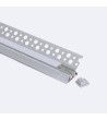 Profilé Aluminium Intégration Plâtre/Placo Angle Intérieur Rubans LED jusqu'à 9 mm - 128977 - vue 3