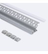 Profilé Aluminium Intégration Plâtre/Placo Angle Intérieur Rubans LED jusqu'à 9 mm - 128977 - vue 5