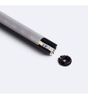 Profilé Aluminium Suspendu Rond pour Rubans LED jusqu'à 11 mm - 129006 - vue 5