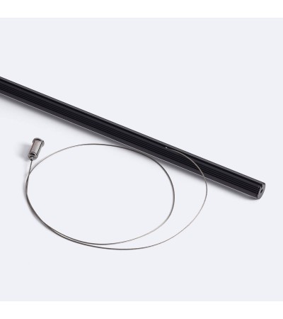 Profilé Aluminium Suspendu Rond pour Rubans LED jusqu'à 11 mm - 129006 - vue 6