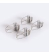 Profilé Aluminium En Saillie avec ancrage Encastré à Clips pour Rubans LED jusqu'à 24 mm - 129011 - vue 7