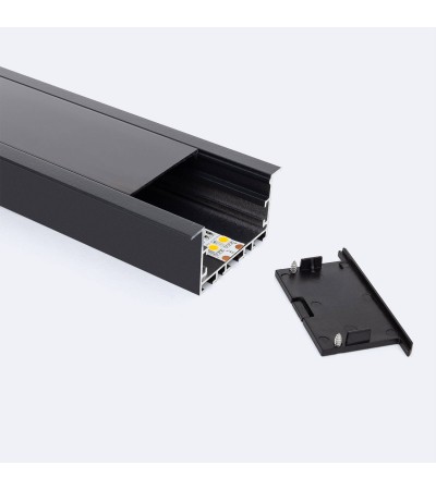 Profilé Aluminium Encastré XL pour Rubans LED jusqu'à 40mm - 129016 - vue 2