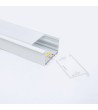 Profilé Aluminium Encastré XL pour Rubans LED jusqu'à 40mm - 129016 - vue 11