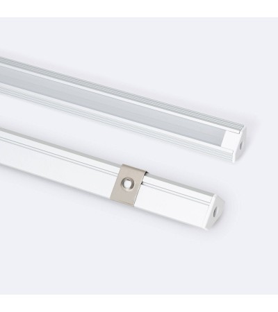 Profilé Aluminium Angle 2 m pour Rubans LED jusqu'à 11 mm - 129025 - vue 4